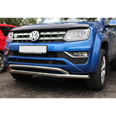 Vw Amarok 2010-2016 - Stx - Double Tier City Spoiler Bar - Stainless Steel